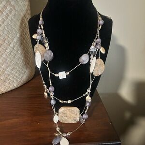 Elegant Multi-Stone Necklace